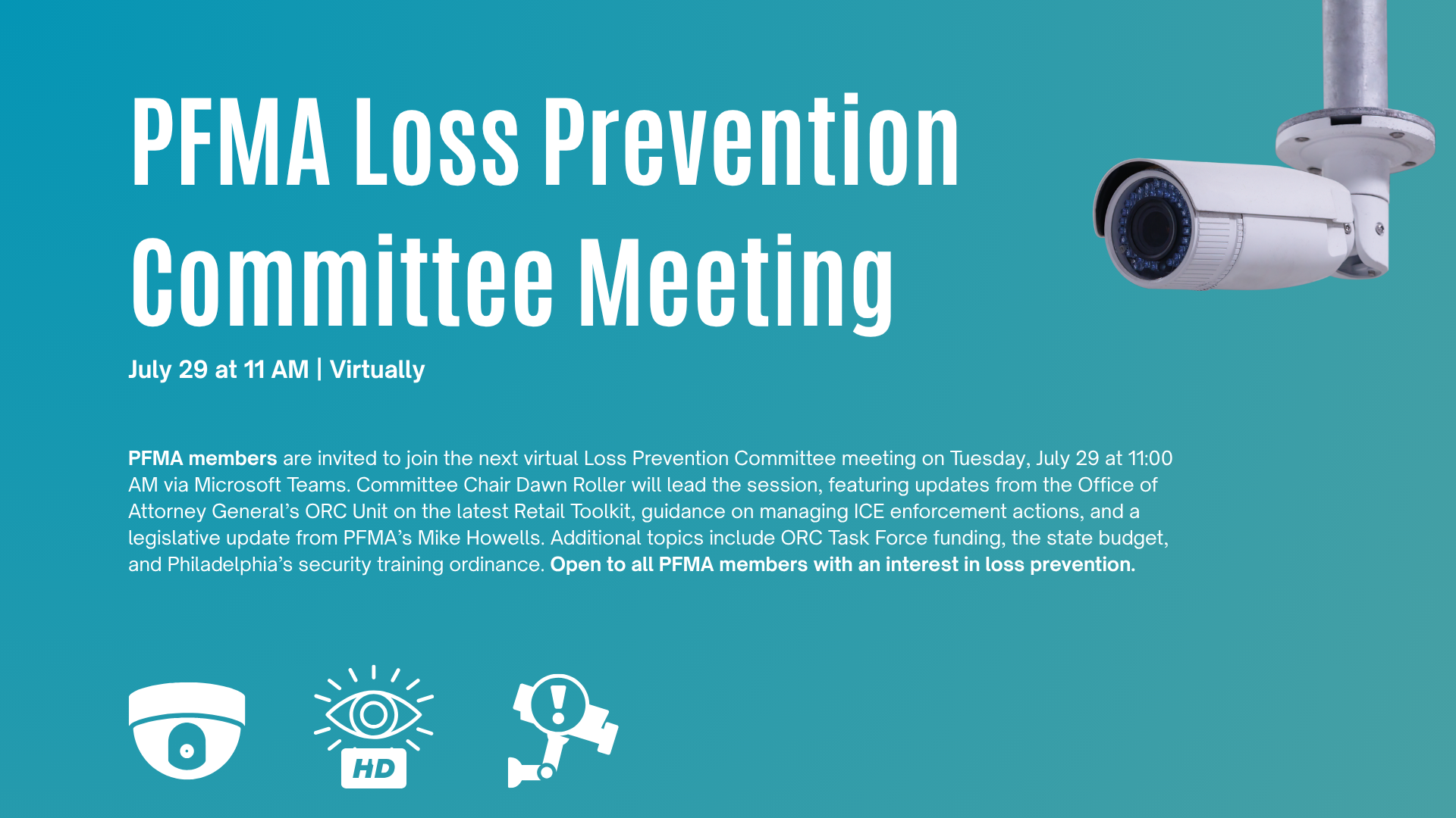 Pfma Part PFMA Loss Prevention Committee Meeting - Pennsylvania Food Merchants ...
